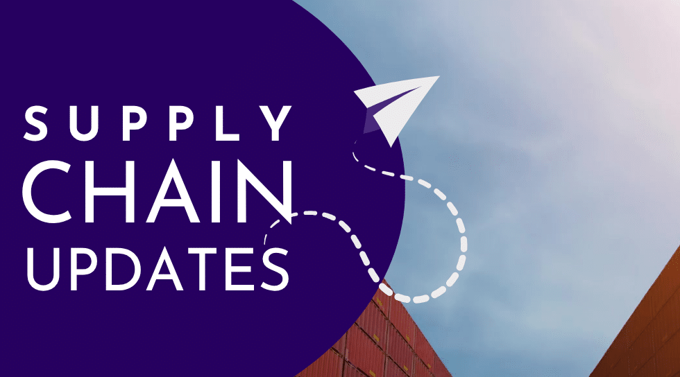 Supply Chain Updates—News Image August 3